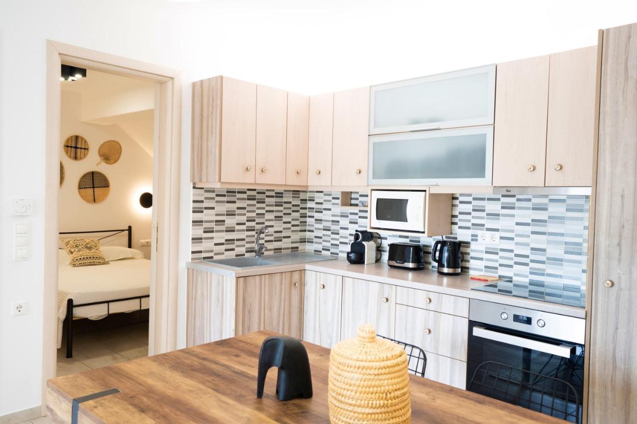 Mykonos Dot Apartments Ano Mera Bagian luar foto
