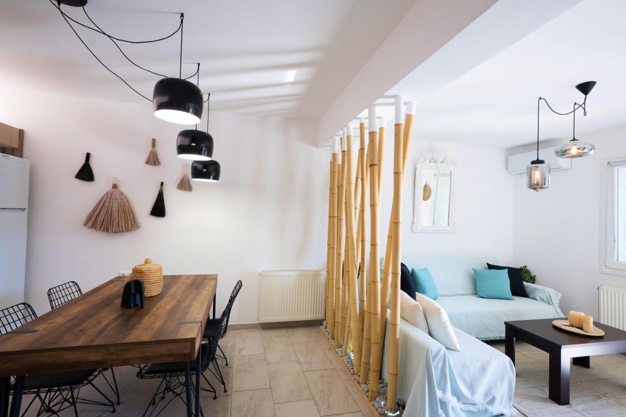 Mykonos Dot Apartments Ano Mera Bagian luar foto