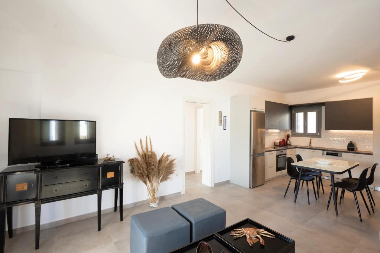 Mykonos Dot Apartments Ano Mera Bagian luar foto