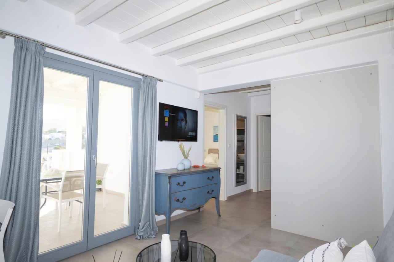 Mykonos Dot Apartments Ano Mera Bagian luar foto
