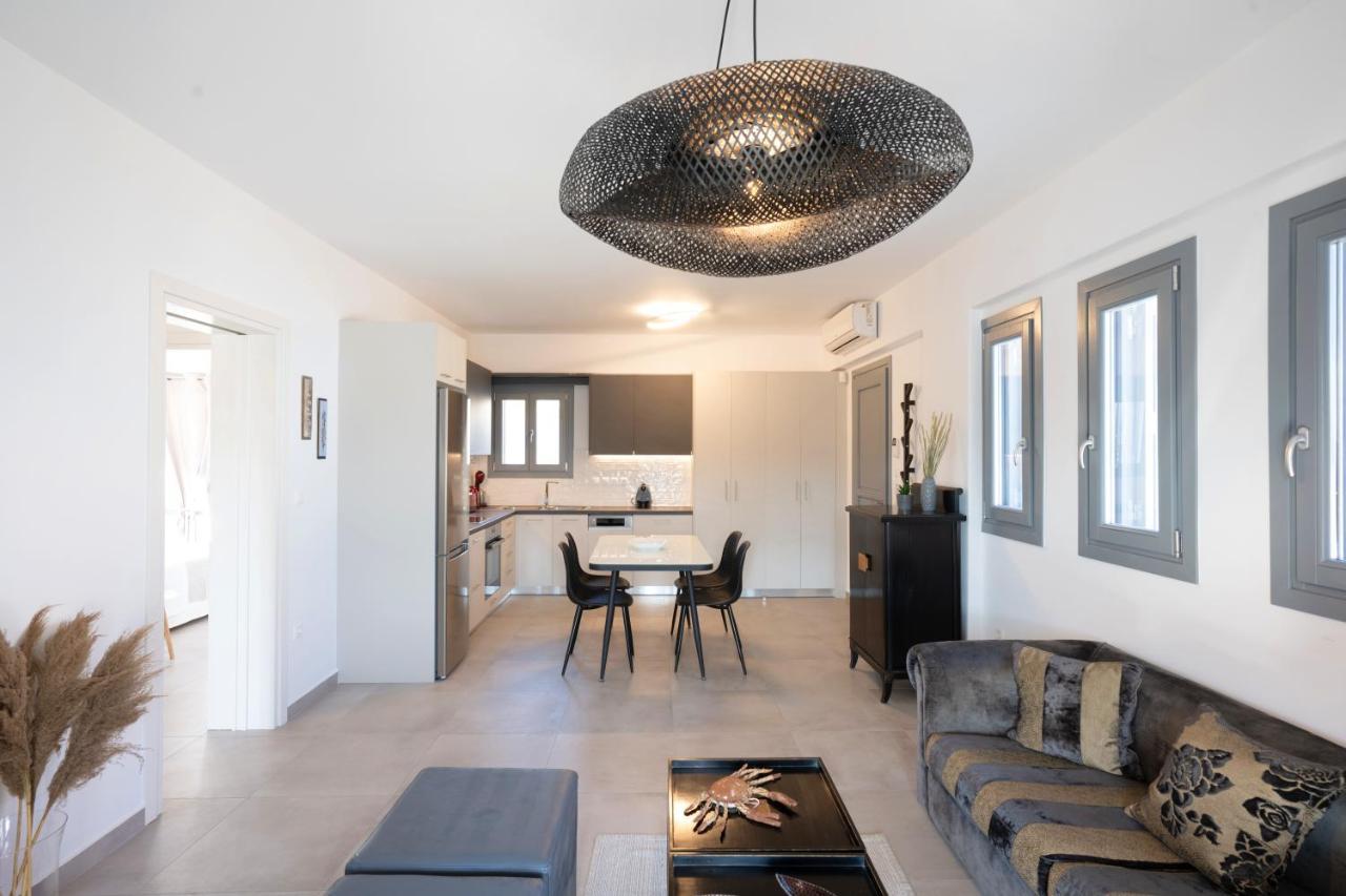 Mykonos Dot Apartments Ano Mera Bagian luar foto