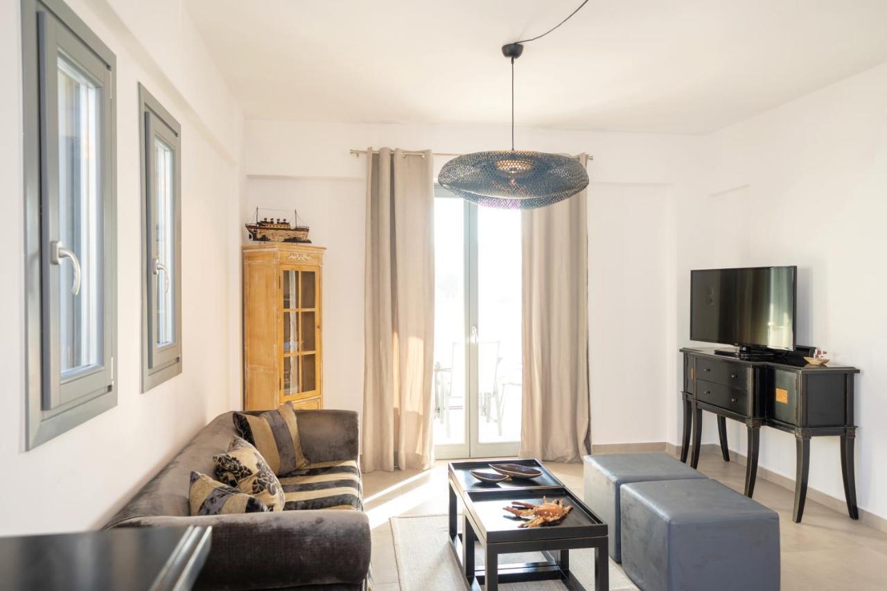 Mykonos Dot Apartments Ano Mera Bagian luar foto