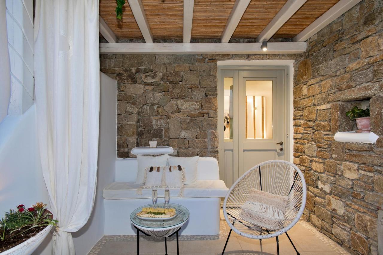 Mykonos Dot Apartments Ano Mera Bagian luar foto
