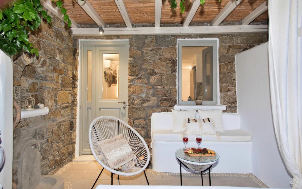 Mykonos Dot Apartments Ano Mera Bagian luar foto